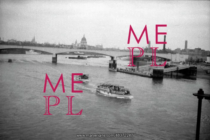 : River Thames - 1953 : River Thames - 1953