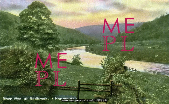: River Wye, Redbrook, Monmouthshire : River Wye, Redbrook, Monmouthshire