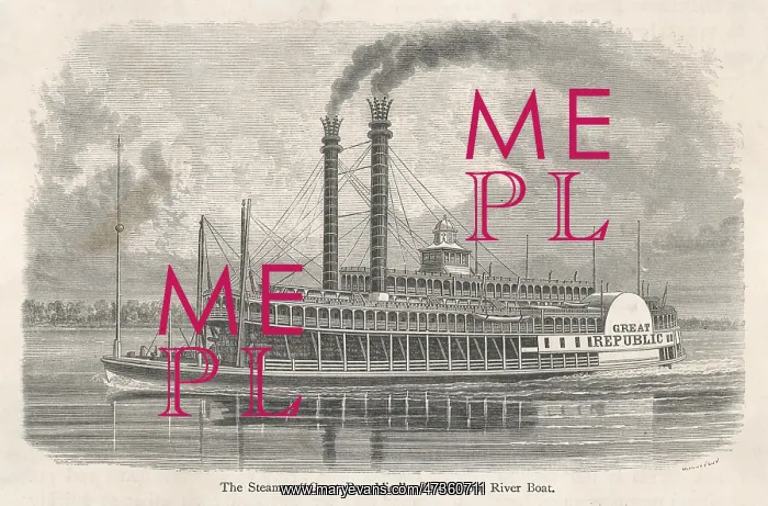: Riverboat Great Republic : Riverboat Great Republic