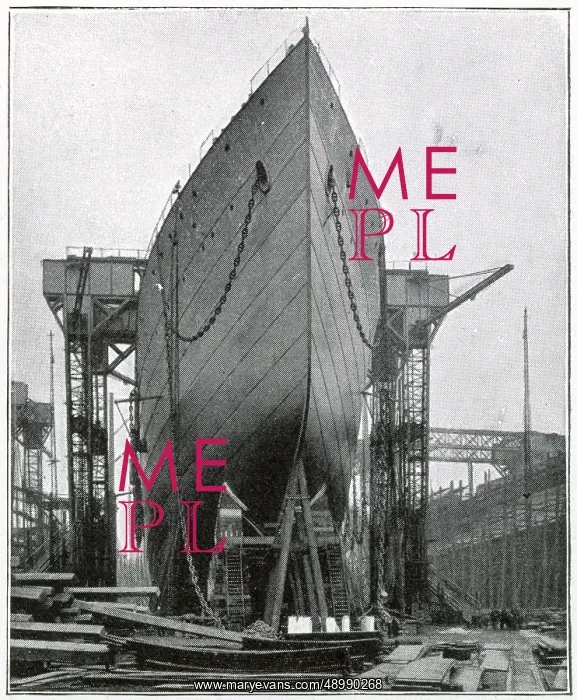 : RMS Baltic - Under Construction 1903 : RMS Baltic - Under Construction 1903