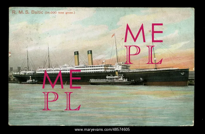  : RMS Baltic, White Star cruise liner