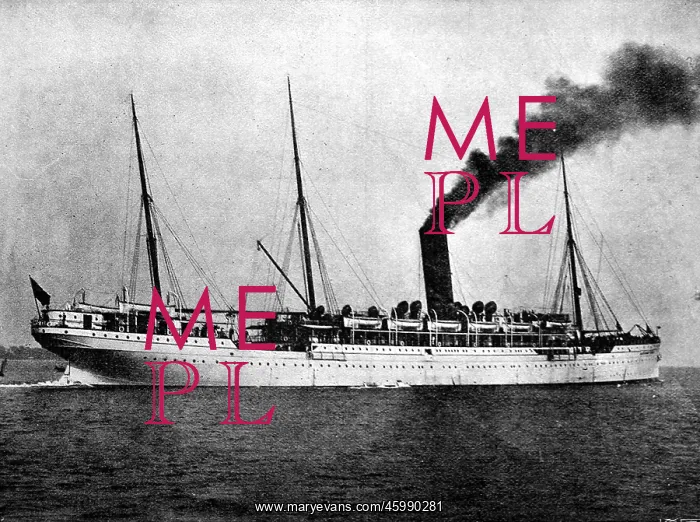 : RMS Carisbrook Castle, 1898 : RMS Carisbrook Castle, 1898