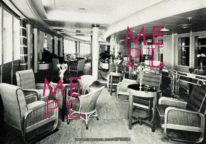 : RMS Caronia, Observation Lounge : RMS Caronia, Observation Lounge