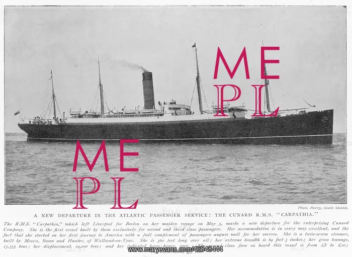: RMS Carpathia : RMS Carpathia