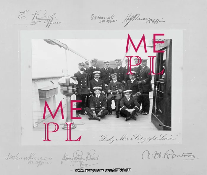 : RMS Carpathia officers : RMS Carpathia officers