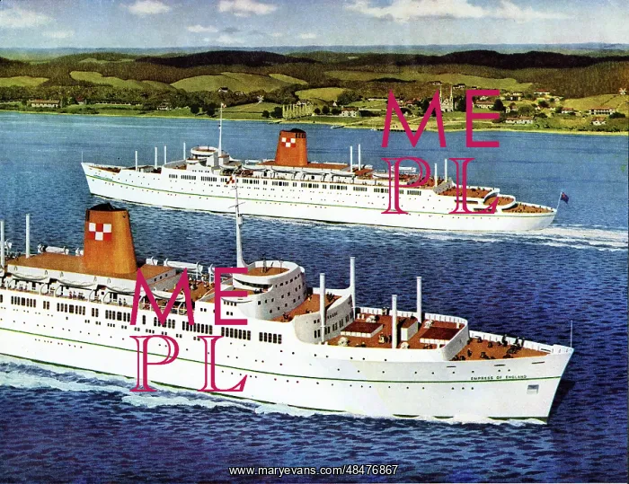 : RMS Empress of England and RMS Empress of Britain : RMS Empress of England and RMS Empress of Britain