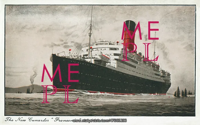  : RMS Franconia of the Cunard Line