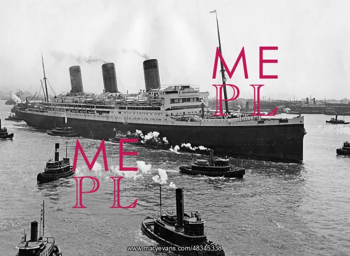 : RMS Majestic, ca. 1925 : RMS Majestic, ca. 1925