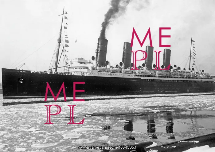: RMS Mauretania, 1930 : RMS Mauretania, 1930