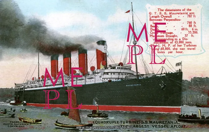 : RMS Mauretania : RMS Mauretania