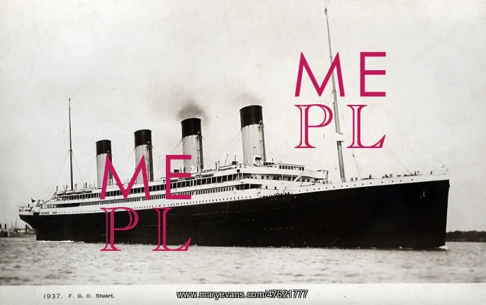  : RMS Olympic, cruise ship of the White Star Line