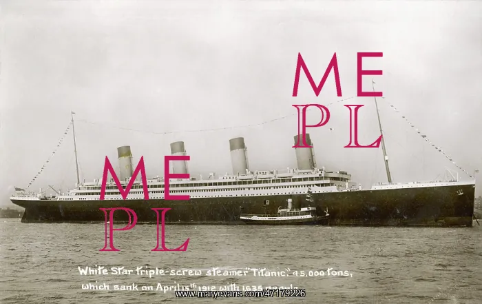 : R.M.S. Olympic on maiden voyage : R.M.S. Olympic on maiden voyage