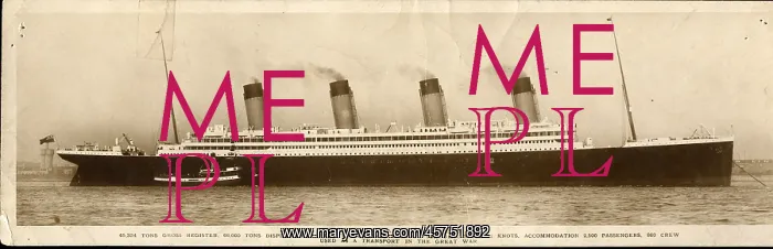  : RMS Olympic postcard