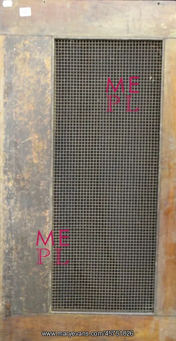 : RMS Olympic - stateroom ventilation grille with frame : RMS Olympic - stateroom ventilation grille with frame