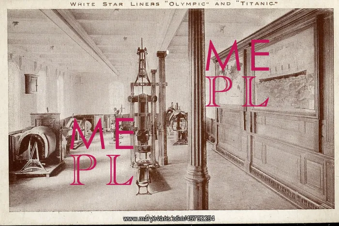 : RMS Olympic and Titanic - Gymnasium : RMS Olympic and Titanic - Gymnasium