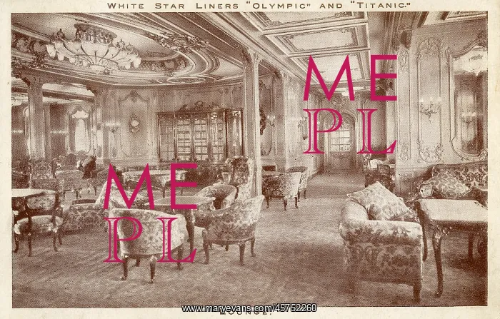 : RMS Olympic and Titanic - Lounge : RMS Olympic and Titanic - Lounge