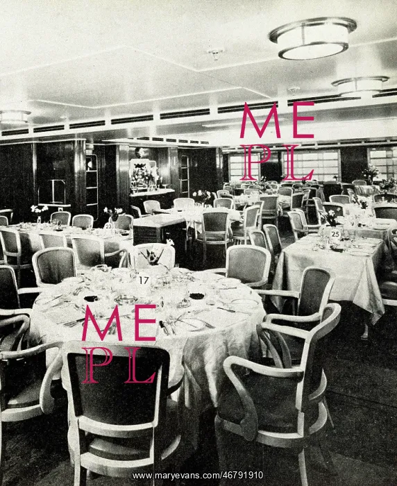 : RMS Parthia, Restaurant : RMS Parthia, Restaurant