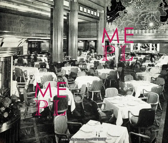 : RMS Queen Mary, Restaurant : RMS Queen Mary, Restaurant