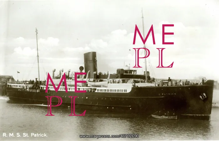  : RMS St Patrick, Steam Ship