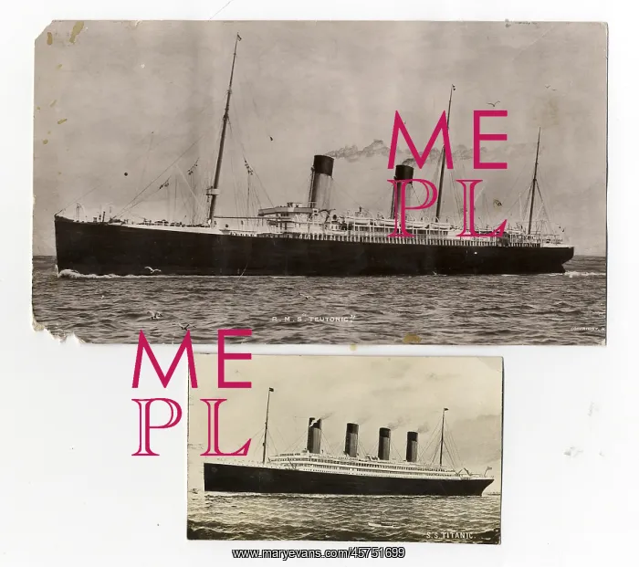 : RMS Teutonic and SS Titanic : RMS Teutonic and SS Titanic