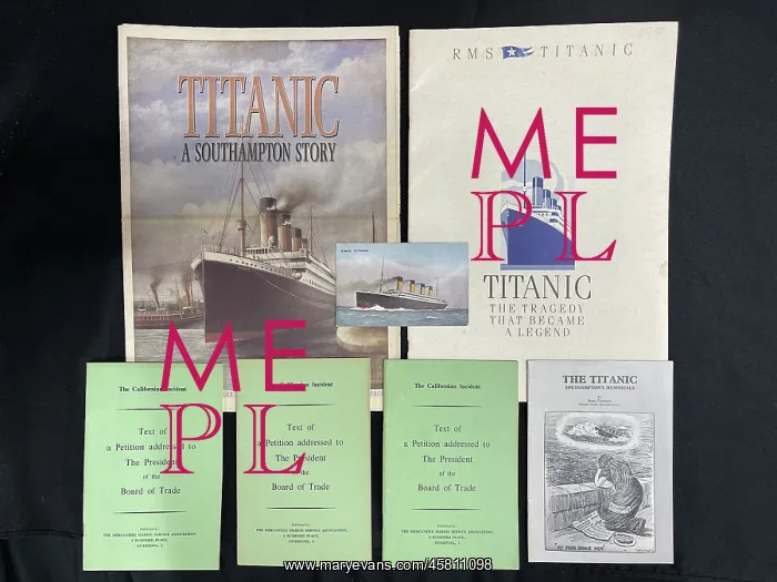 : RMS Titanic, post-disaster miscellaneous items : RMS Titanic, post-disaster miscellaneous items