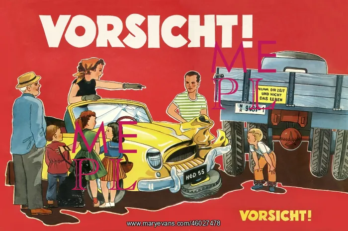  : road accident, car crash with lorry, Germany