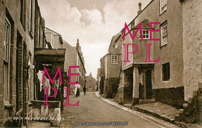 : Back Road East, St Ives, Cornwall : Back Road East, St Ives, Cornwall