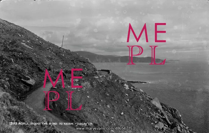 : The Road to Keem, Achill Island : The Road to Keem, Achill Island