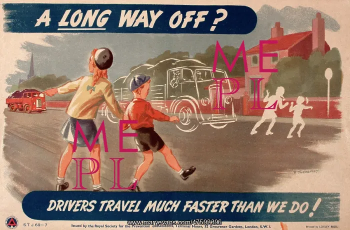 : Road safety poster, A Long Way Off? : Road safety poster, A Long Way Off?