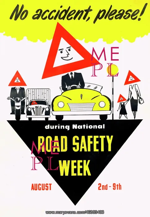 : Road Safety Week poster : Road Safety Week poster