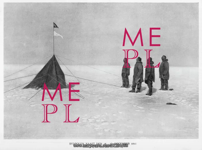 : Roald Amundsen - Raising Flag : Roald Amundsen - Raising Flag