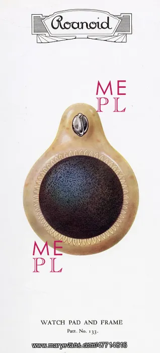 : Roanoid bakelite watch pad and frame : Roanoid bakelite watch pad and frame