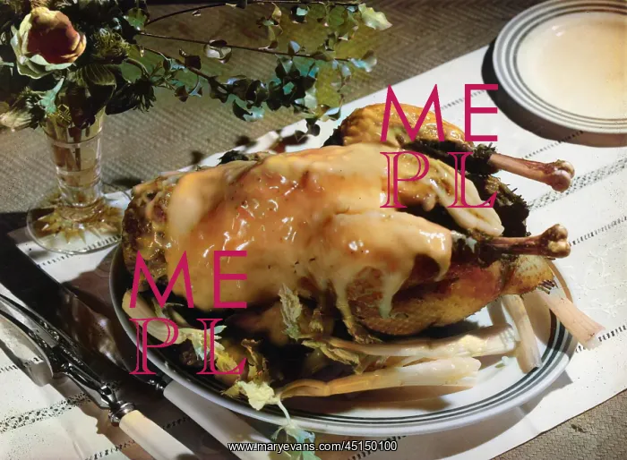 : ROAST CHICKEN AND SAUCE : ROAST CHICKEN AND SAUCE