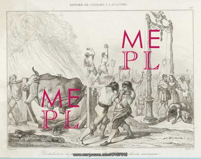 : ROASTING AN OX : ROASTING AN OX
