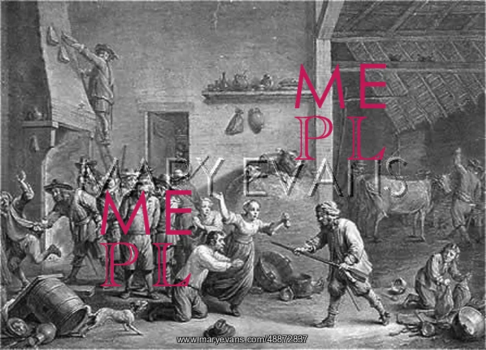 : ROBBERY ON FARM / C18TH : ROBBERY ON FARM / C18TH