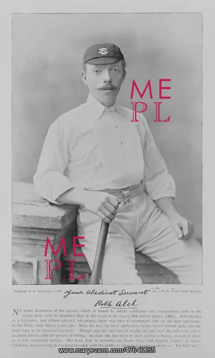 : Robert Abel, Surrey and England cricketer : Robert Abel, Surrey and England cricketer