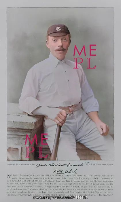: Robert Abel, Surrey and England cricketer : Robert Abel, Surrey and England cricketer