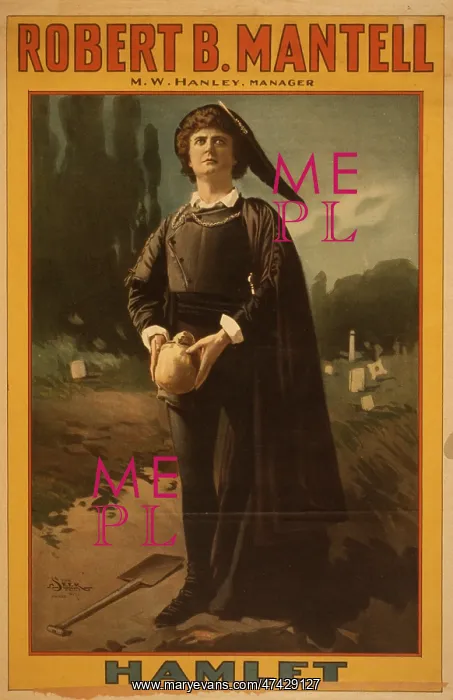  : Robert B. Mantell. Hamlet