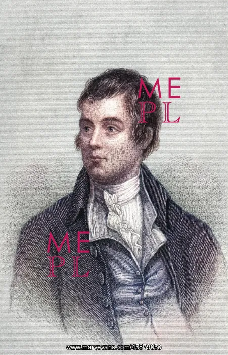 : Robert Burns, Scottish poet : Robert Burns, Scottish poet