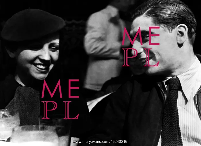 : Robert Capa and Gerda Taro 1936 in Paris : Robert Capa and Gerda Taro 1936 in Paris
