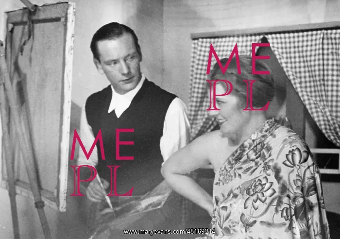 : Robert Eckert and Olga Chekhova in Die Brise, 1934 : Robert Eckert and Olga Chekhova in Die Brise, 1934