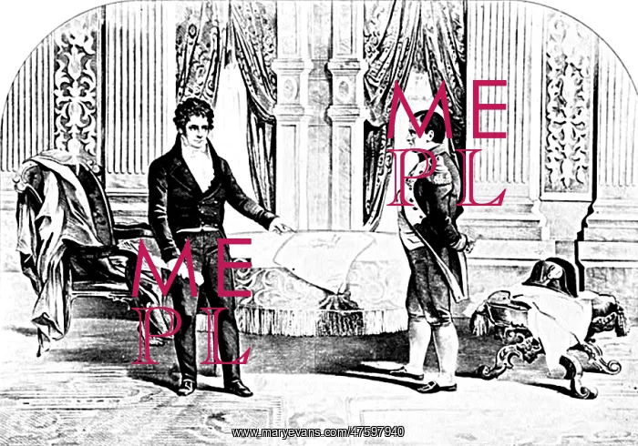 : Robert Fulton and Napoleon I, 1804 : Robert Fulton and Napoleon I, 1804