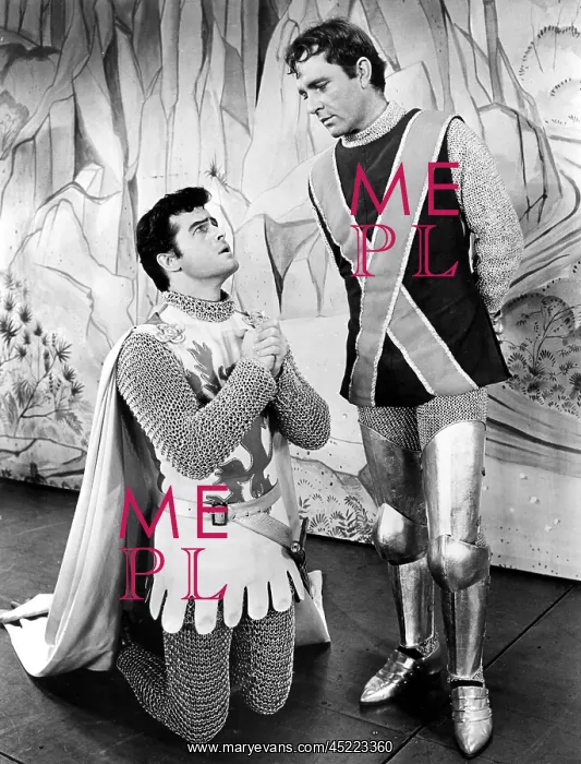 : Robert Goulet and Richard Burton in the ? : Robert Goulet and Richard Burton in the ?