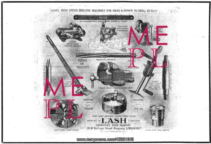 : Robert H.Lash Engineers Tool Makers : Robert H.Lash Engineers Tool Makers