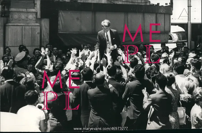 : Robert Kennedy on visit to Buenos Aires, Argentina : Robert Kennedy on visit to Buenos Aires, Argentina