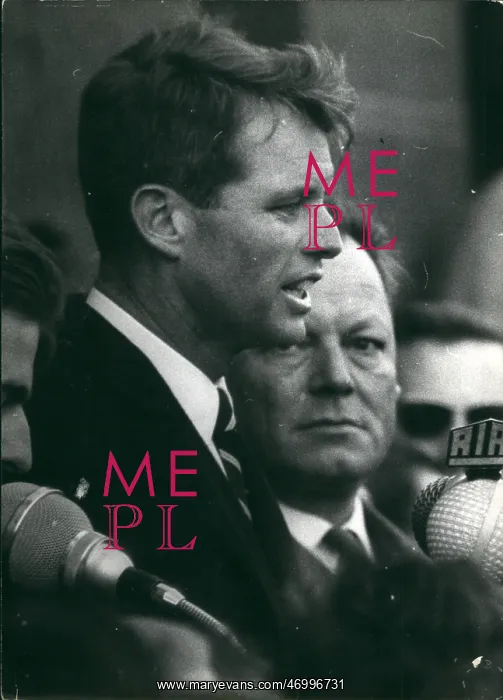 : Robert Kennedy and Willy Brandt, Berlin : Robert Kennedy and Willy Brandt, Berlin