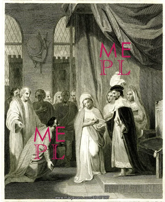 : Robert, King of Scots, presenting his sister Mary Bruce : Robert, King of Scots, presenting his sister Mary Bruce