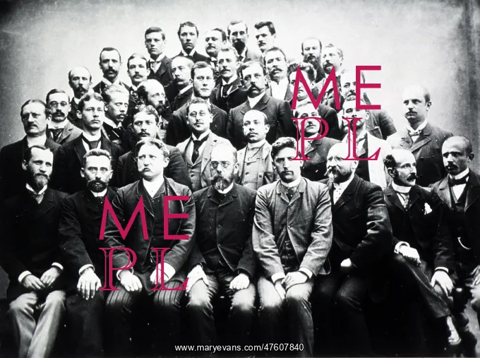 : Robert Koch with Post Graduate Class in Bacteriology, 1891 : Robert Koch with Post Graduate Class in Bacteriology, 1891