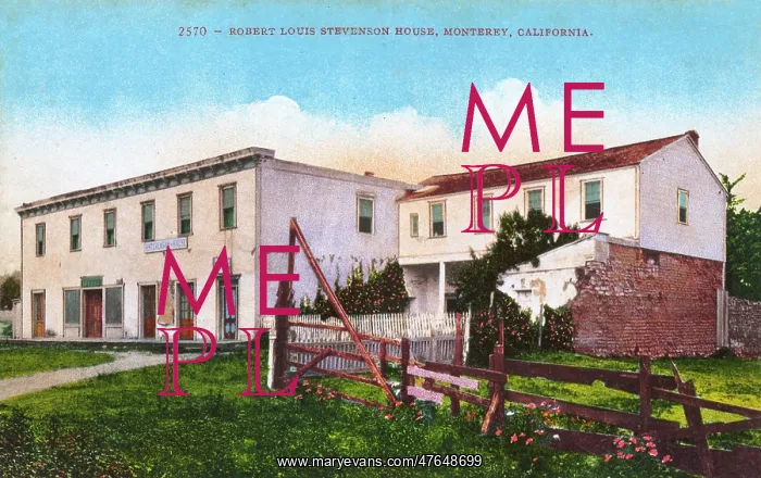 : Robert Louis Stevenson House, Monterey, California, USA : Robert Louis Stevenson House, Monterey, California, USA