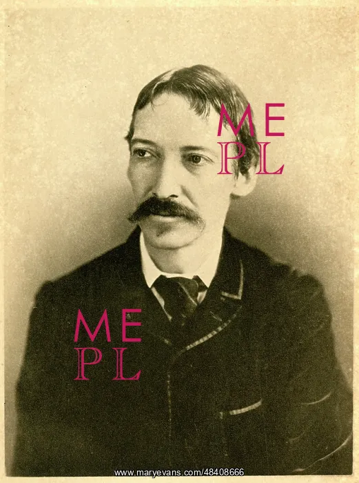: Robert Louis Stevenson, Scottish writer and traveller : Robert Louis Stevenson, Scottish writer and traveller